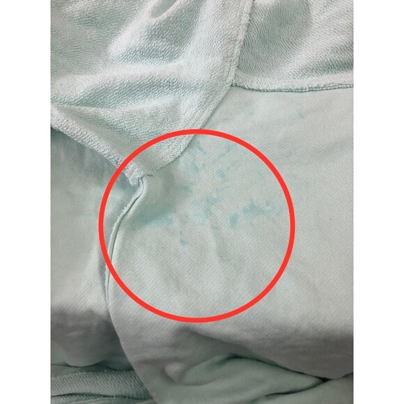 Free People We The Free Coastal Solid Crew Sweatshirt Top Oversized M NWD 277817 - Picture 5 of 5